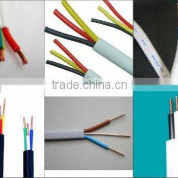 300/500V PVC insulated and sheathed 3 core flat cable