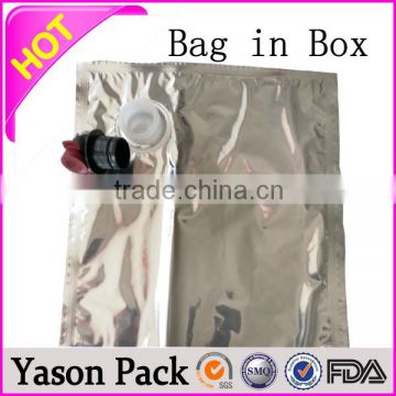 Yason 5l bag in box wine dispenser bag in box for fruit pattern bib apron