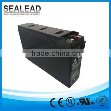 SLA/VRLA/Gel 12v 180ah maintenance free type battery Front access terminal battery