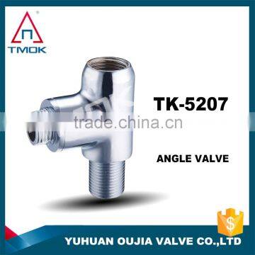 bathroom and kitchen lockable brass angle valve brass angle valve washe machine 15mm angle valve                        
                                                Quality Choice