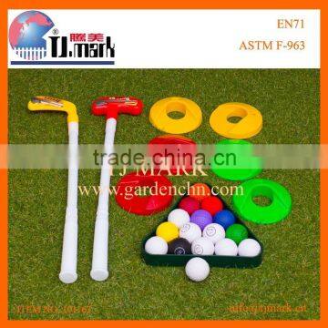 BEST PRICE KIDS INDOOR PLASTIC GOLF TOY/GOLF CLUB TOY/GOLF GAME SET