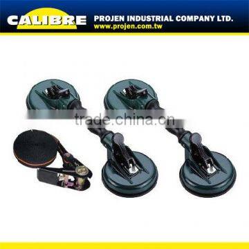 CALIBRE Multi-Function Suction Cups Set / 3pc Windshield Handling Kit