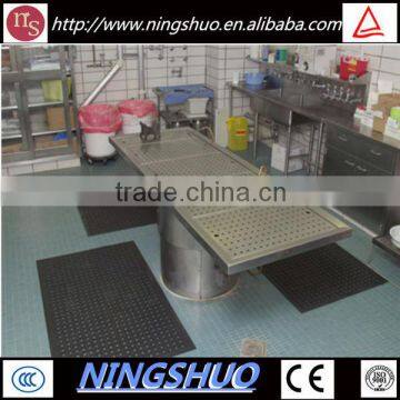 China industry of oil resistant anti slip rubber kitchen floor mat