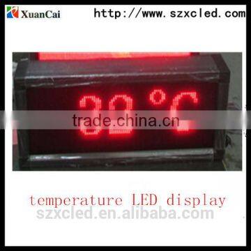 3digit customiazation inch led large temperature humidity display