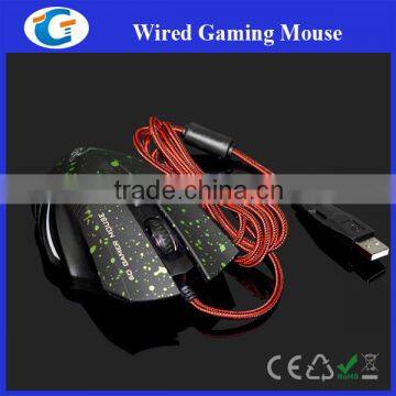 ergonomic design wired optical gaming mouse