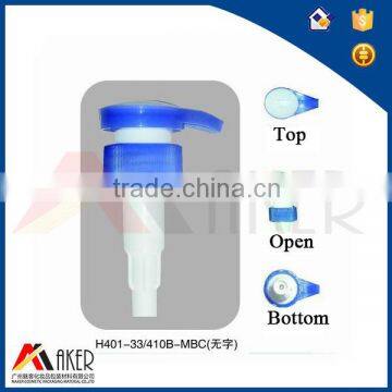 H401-33/410B-MBC Ribbed Twist Liquid Soap Plastic Lotion Sprayer Pump