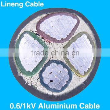 Aluminum 4 core cable