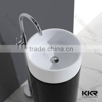 kkr white matt unique pedestal sinks, decorative pedestal sinks