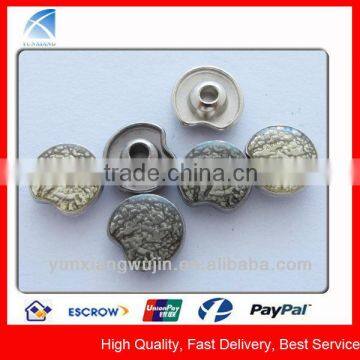 YX1593 Fashion Zinc Alloy Metal Rivets with Lacquer