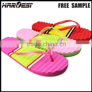 2016 Popular Eva Girl Nude Flat Beach Slipper