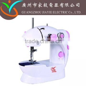 jiayie JYSM-202 double speed mini handheld electric sewing machine with led light bult-in