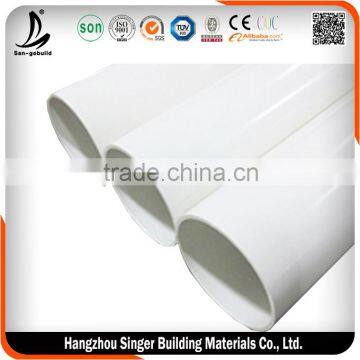 High quality large plastic drain pipe 600mm, hot sale plastic pipe factory