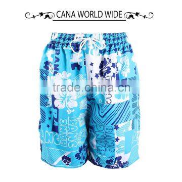 2015 New Design and Fashion Print Mens Beach Shorts