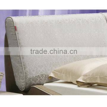 Latest Design Modern Bedroom Furniture Fabric Wooden Bed B800134 photo-4