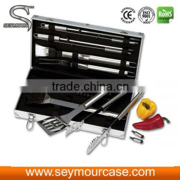 Hot aluminum BBQ tool set storage case