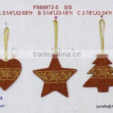 felt star Christmas gift