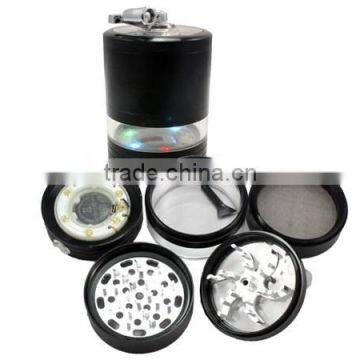 5 parts crank handle electric herb grinder