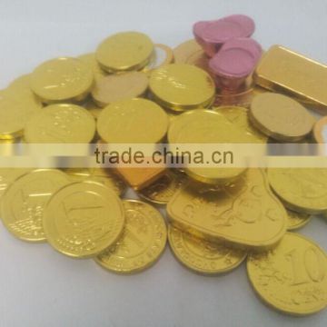 Gold coin chocolate packing machine