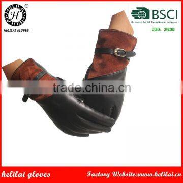 New Collection Fashion Ladies Leather Gloves