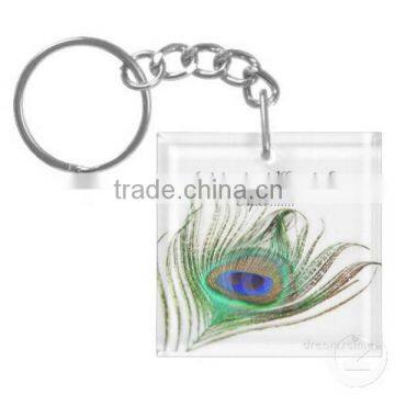 Manufacturing printed acrylic keychain