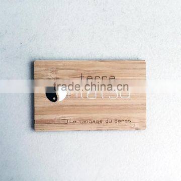 custom bamboo namecard wooden namecard