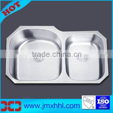 Large Size 8652AL Jiangmen Manufacturer Undermount Vessel Stainless Steel Utility Sink