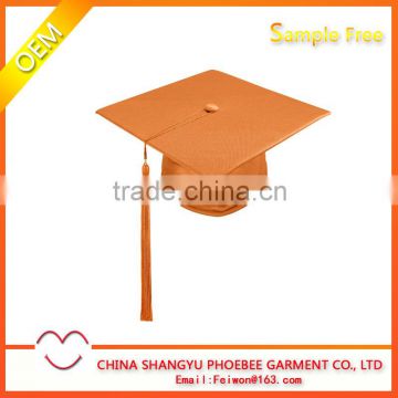 Orange Child Graduation Cap