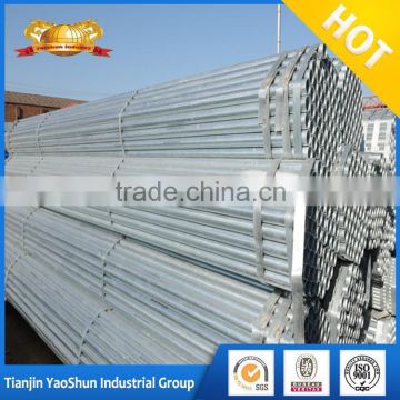 round pre galvanized steel pipe