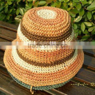 The Most Popular High-ranking colorful paper crochet hats