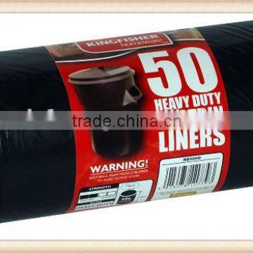 wholesale tb-16 SET OF 50 HEAVY DUTY DUSTBIN LINERS BIN BAGS. REFUSE. 38 LITRE SIZE SACKS