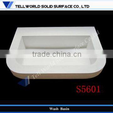 TW 2015 simple design white outdoor wash basin brands