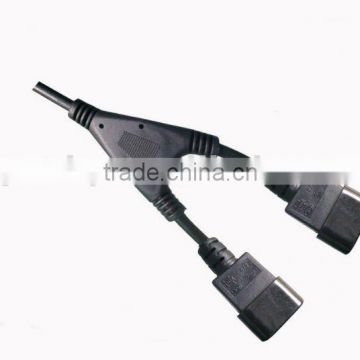 VDE Splitter power cord Y type