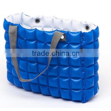 blue/white beach inflatable bags for collection