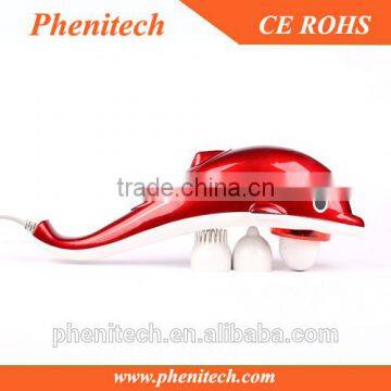 Electric vibrating infrared handheld dolphin massage hammer