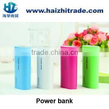 Wholesale 2600mah 5600mah portable power bank for mobiles