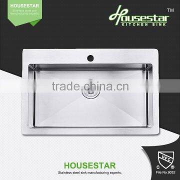 CUPC Excellent Quality Under Counter Stainlees Steel Kitchen Sink Handmade Sink With Factory Price - TR3220