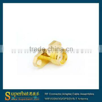 SMA female panel mount connector