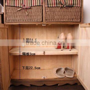 Manufacturers Selling to Korean Rural Style Furniture Porch Ark to Receive Contracted Solid Wood Shoe Ark Store Content Ark photo-3
