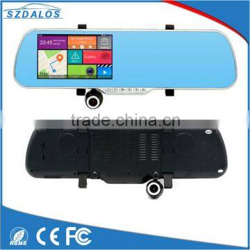 Andriod Wifi Bluetooth Mirror 5-inch Gps Navigation Android/car Rear View Android Dvr photo-2