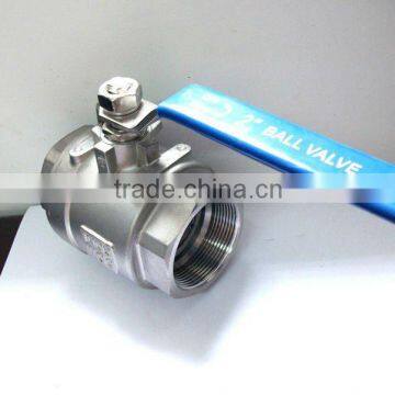 2pc screw Ball Valve 1500PSI
