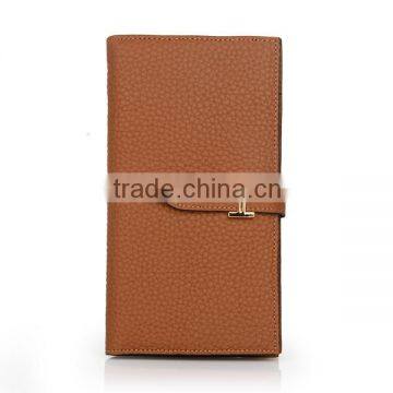 Pure genuine leather purse for lady