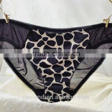 Lovely Cow Print Push Up Bra and Panty Set (EBP147B)