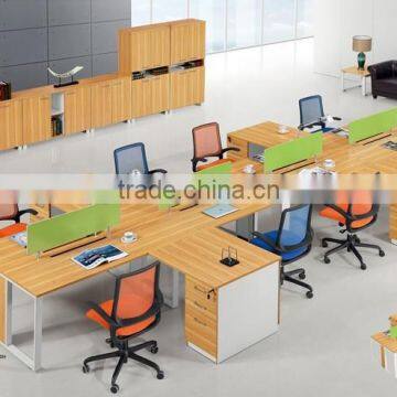 Quanya office table size workstation divider 4 person workstation AS-603-3030