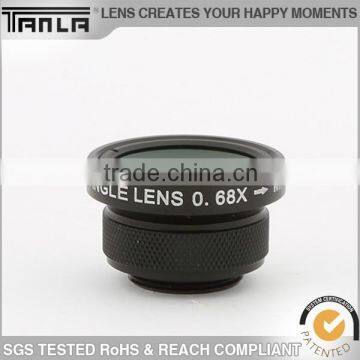 Universal 0.68X wide angle lens for mobile phone