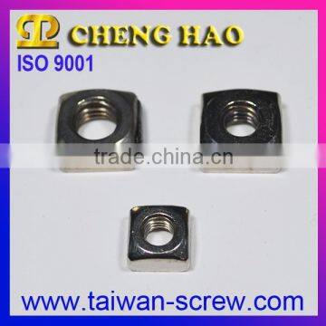 OEM Taiwan Made Zinc Plated Square Nuts