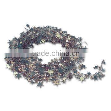 Metallic PVC Rainbow Wire Tinsel Garland Gift Wrapping Wired Garlands photo-4