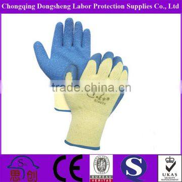 warm knitting safety glove for auto assemble