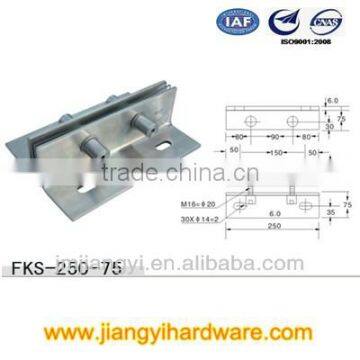 stainless steel fin spider for glass wall