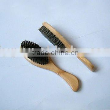 Wooden clothes brush