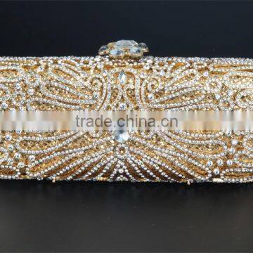 Handmade rhinestone evening clutch bags from QH